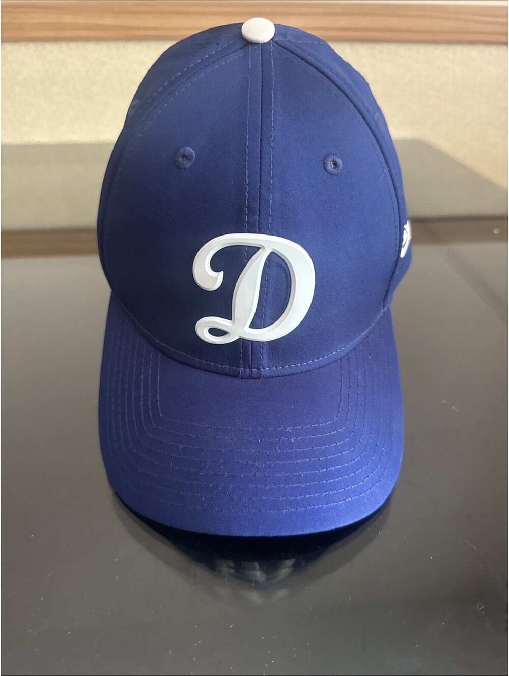 Los Angeles Dodgers New Era 39THIRTY Cap S/M Stretch Fit Royal Blue